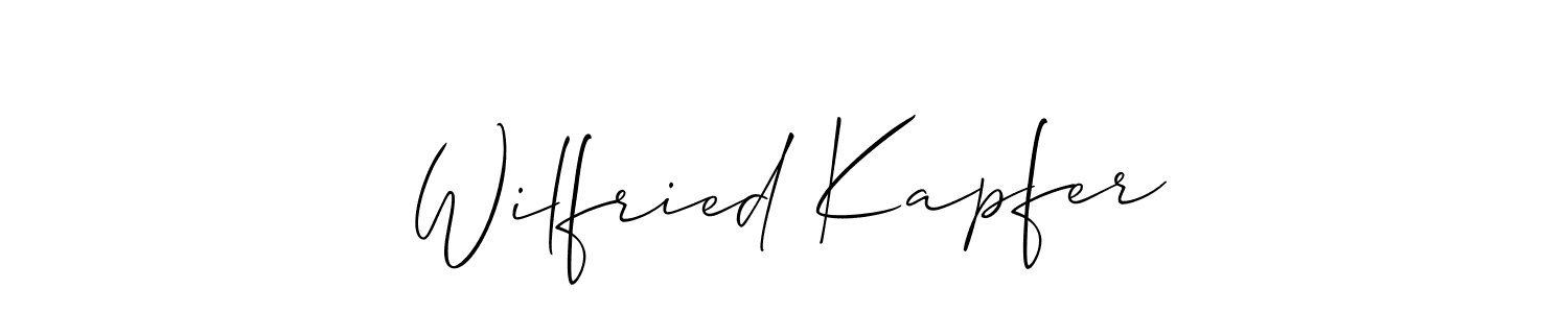 See photos of Wilfried Kapfer official signature by Spectra . Check more albums & portfolios. Read reviews & check more about Allison_Script font. Wilfried Kapfer signature style 2 images and pictures png