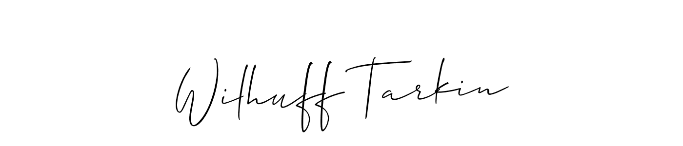 if you are searching for the best signature style for your name Wilhuff Tarkin. so please give up your signature search. here we have designed multiple signature styles  using Allison_Script. Wilhuff Tarkin signature style 2 images and pictures png