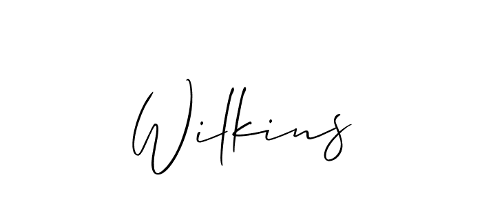 Once you've used our free online signature maker to create your best signature Allison_Script style, it's time to enjoy all of the benefits that Wilkins name signing documents. Wilkins signature style 2 images and pictures png