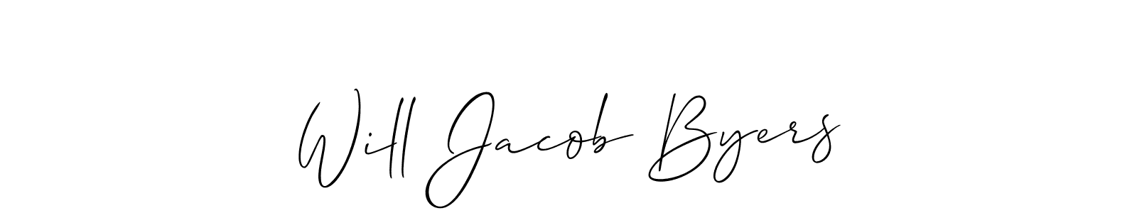 Make a beautiful signature design for name Will Jacob Byers. Use this online signature maker to create a handwritten signature for free. Will Jacob Byers signature style 2 images and pictures png