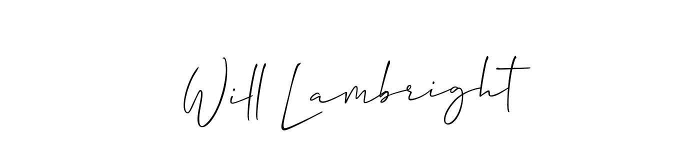 Make a short Will Lambright signature style. Manage your documents anywhere anytime using Allison_Script. Create and add eSignatures, submit forms, share and send files easily. Will Lambright signature style 2 images and pictures png