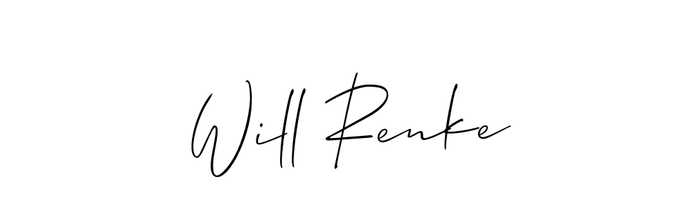 Make a short Will Renke signature style. Manage your documents anywhere anytime using Allison_Script. Create and add eSignatures, submit forms, share and send files easily. Will Renke signature style 2 images and pictures png