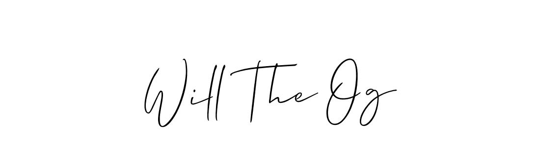 Make a beautiful signature design for name Will The Og. Use this online signature maker to create a handwritten signature for free. Will The Og signature style 2 images and pictures png