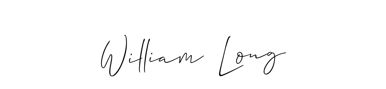 Make a beautiful signature design for name William  Long. Use this online signature maker to create a handwritten signature for free. William  Long signature style 2 images and pictures png