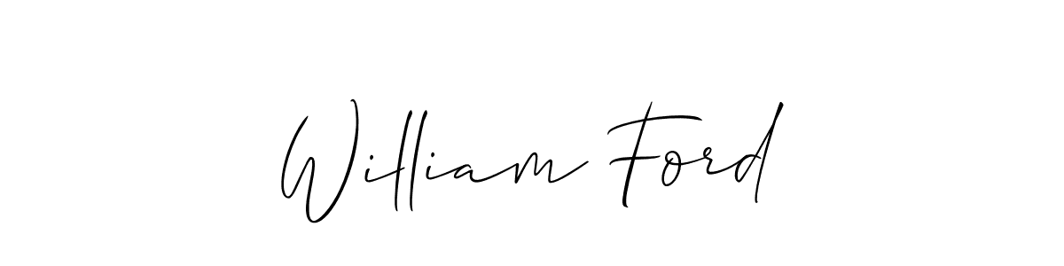 Also we have William Ford name is the best signature style. Create professional handwritten signature collection using Allison_Script autograph style. William Ford signature style 2 images and pictures png