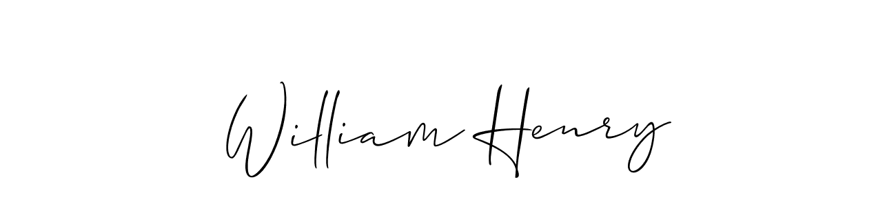 How to make William Henry name signature. Use Allison_Script style for creating short signs online. This is the latest handwritten sign. William Henry signature style 2 images and pictures png