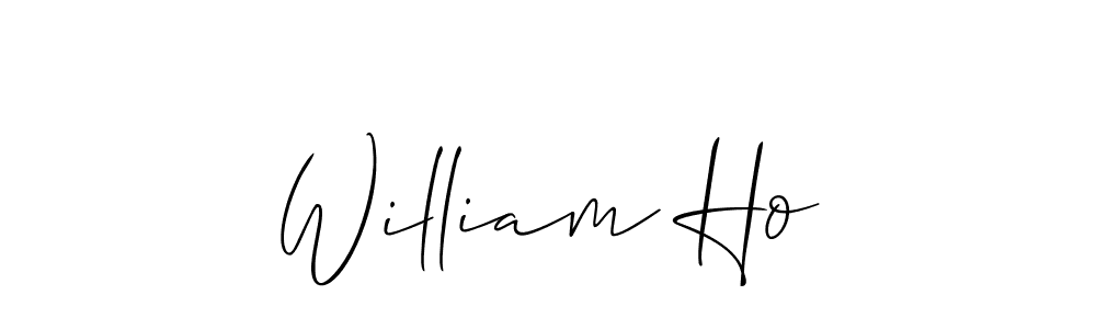 Make a short William Ho signature style. Manage your documents anywhere anytime using Allison_Script. Create and add eSignatures, submit forms, share and send files easily. William Ho signature style 2 images and pictures png