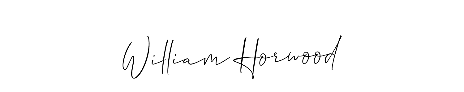 This is the best signature style for the William Horwood name. Also you like these signature font (Allison_Script). Mix name signature. William Horwood signature style 2 images and pictures png