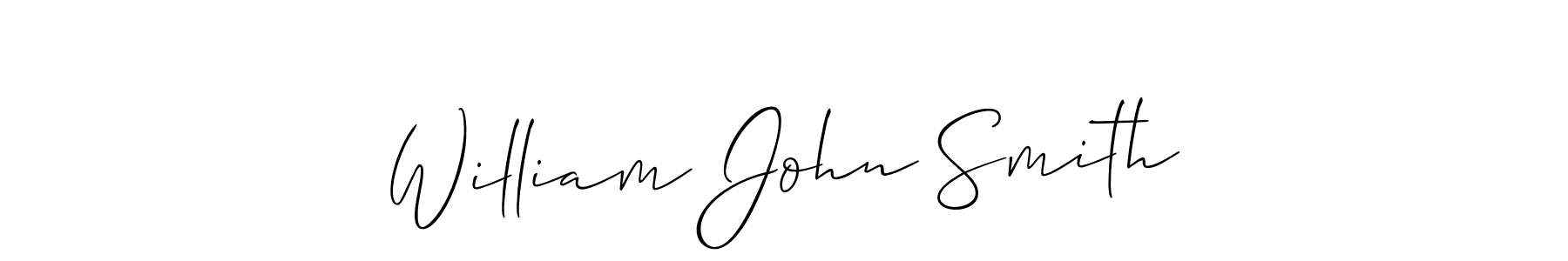 Check out images of Autograph of William John Smith name. Actor William John Smith Signature Style. Allison_Script is a professional sign style online. William John Smith signature style 2 images and pictures png