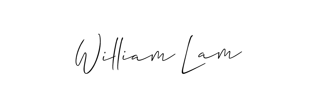 Best and Professional Signature Style for William Lam. Allison_Script Best Signature Style Collection. William Lam signature style 2 images and pictures png