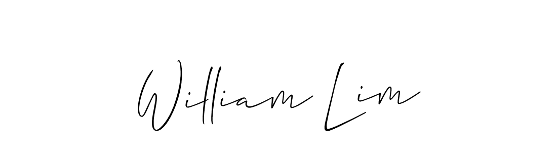 Once you've used our free online signature maker to create your best signature Allison_Script style, it's time to enjoy all of the benefits that William Lim name signing documents. William Lim signature style 2 images and pictures png