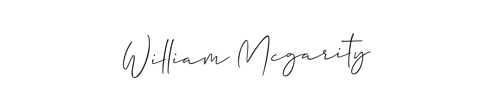 Also we have William Mcgarity name is the best signature style. Create professional handwritten signature collection using Allison_Script autograph style. William Mcgarity signature style 2 images and pictures png