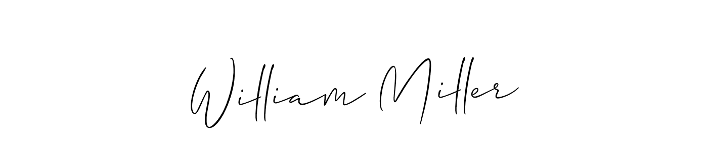 William Miller stylish signature style. Best Handwritten Sign (Allison_Script) for my name. Handwritten Signature Collection Ideas for my name William Miller. William Miller signature style 2 images and pictures png