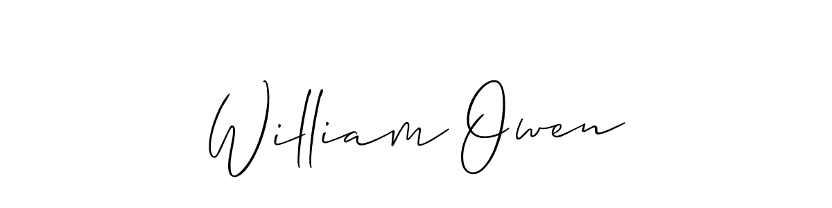 Make a beautiful signature design for name William Owen. Use this online signature maker to create a handwritten signature for free. William Owen signature style 2 images and pictures png