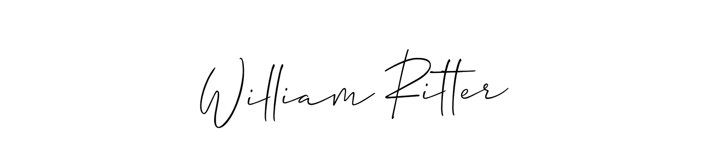 How to Draw William Ritter signature style? Allison_Script is a latest design signature styles for name William Ritter. William Ritter signature style 2 images and pictures png