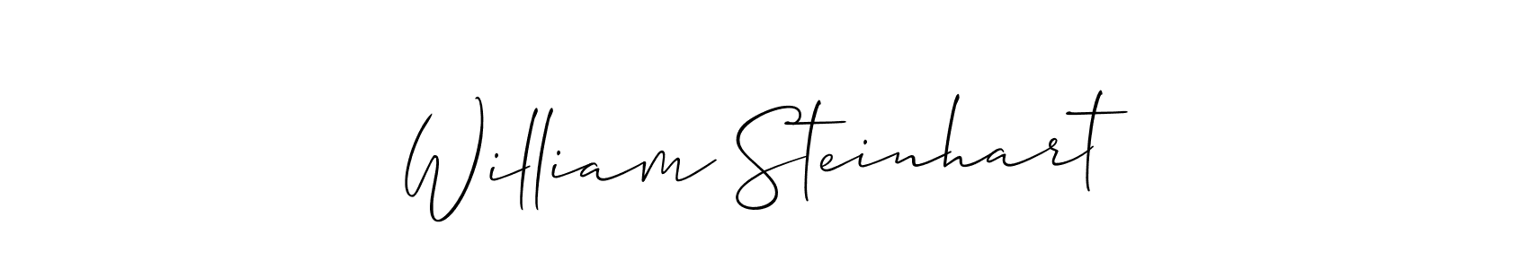 Make a short William Steinhart signature style. Manage your documents anywhere anytime using Allison_Script. Create and add eSignatures, submit forms, share and send files easily. William Steinhart signature style 2 images and pictures png