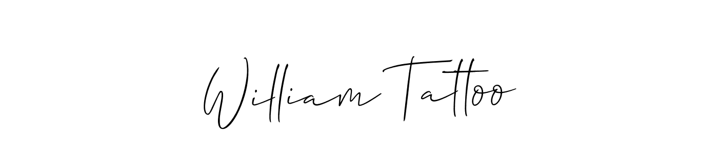 Here are the top 10 professional signature styles for the name William Tattoo. These are the best autograph styles you can use for your name. William Tattoo signature style 2 images and pictures png