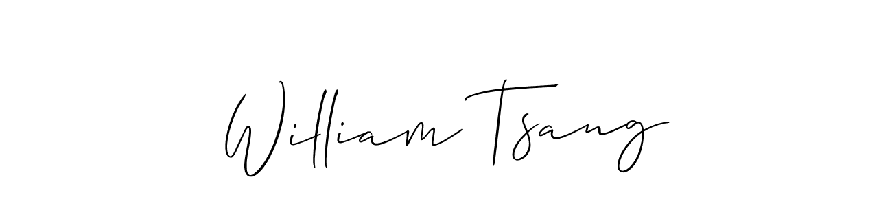 Once you've used our free online signature maker to create your best signature Allison_Script style, it's time to enjoy all of the benefits that William Tsang name signing documents. William Tsang signature style 2 images and pictures png