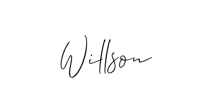 if you are searching for the best signature style for your name Willson. so please give up your signature search. here we have designed multiple signature styles  using Allison_Script. Willson signature style 2 images and pictures png