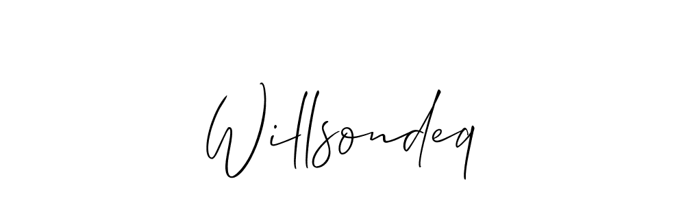 Check out images of Autograph of Willsondeq name. Actor Willsondeq Signature Style. Allison_Script is a professional sign style online. Willsondeq signature style 2 images and pictures png