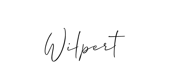 Once you've used our free online signature maker to create your best signature Allison_Script style, it's time to enjoy all of the benefits that Wilpert name signing documents. Wilpert signature style 2 images and pictures png