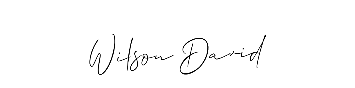 Once you've used our free online signature maker to create your best signature Allison_Script style, it's time to enjoy all of the benefits that Wilson David name signing documents. Wilson David signature style 2 images and pictures png