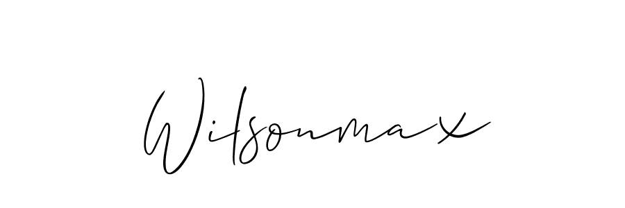 You should practise on your own different ways (Allison_Script) to write your name (Wilsonmax) in signature. don't let someone else do it for you. Wilsonmax signature style 2 images and pictures png