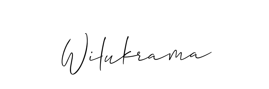 Make a short Wilukrama signature style. Manage your documents anywhere anytime using Allison_Script. Create and add eSignatures, submit forms, share and send files easily. Wilukrama signature style 2 images and pictures png
