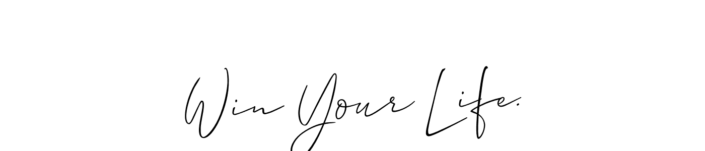 Here are the top 10 professional signature styles for the name Win Your Life.. These are the best autograph styles you can use for your name. Win Your Life. signature style 2 images and pictures png