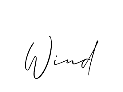 How to make Wind name signature. Use Allison_Script style for creating short signs online. This is the latest handwritten sign. Wind signature style 2 images and pictures png