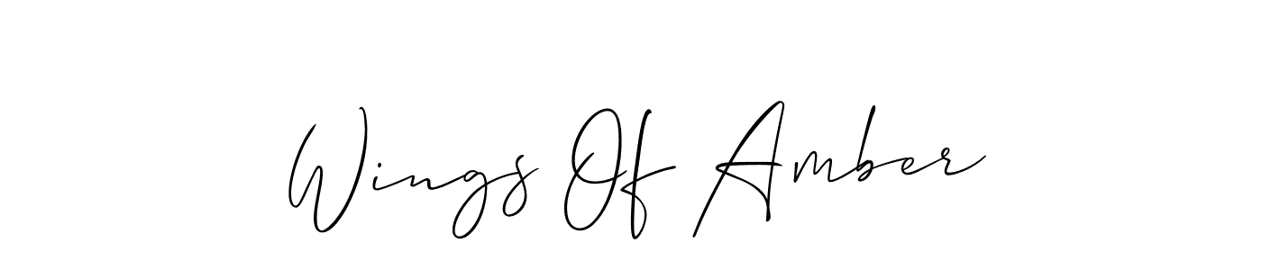 See photos of Wings Of Amber official signature by Spectra . Check more albums & portfolios. Read reviews & check more about Allison_Script font. Wings Of Amber signature style 2 images and pictures png