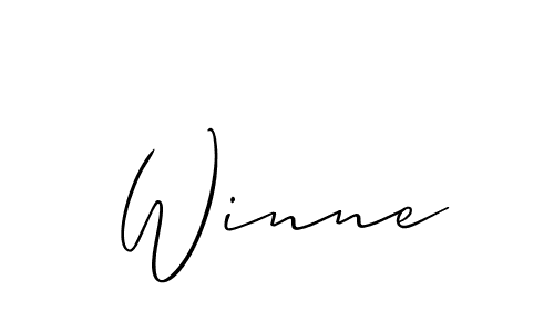 Once you've used our free online signature maker to create your best signature Allison_Script style, it's time to enjoy all of the benefits that Winne name signing documents. Winne signature style 2 images and pictures png
