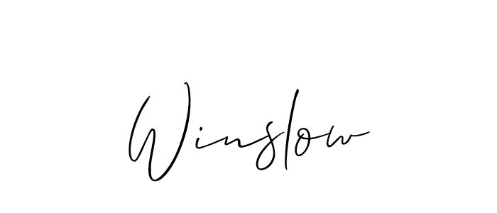 Similarly Allison_Script is the best handwritten signature design. Signature creator online .You can use it as an online autograph creator for name Winslow. Winslow signature style 2 images and pictures png