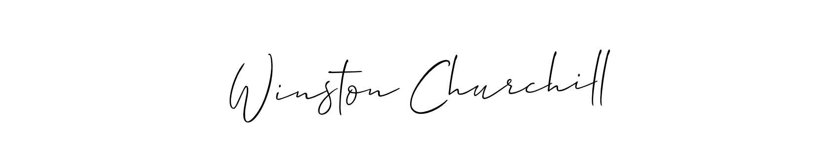 Make a beautiful signature design for name Winston Churchill. Use this online signature maker to create a handwritten signature for free. Winston Churchill signature style 2 images and pictures png