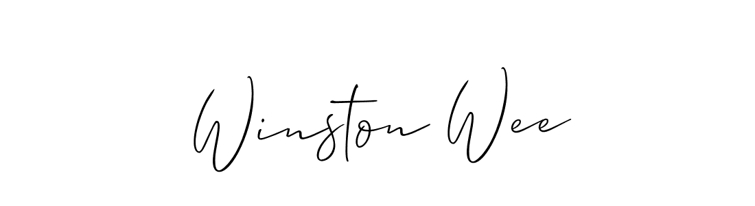 This is the best signature style for the Winston Wee name. Also you like these signature font (Allison_Script). Mix name signature. Winston Wee signature style 2 images and pictures png