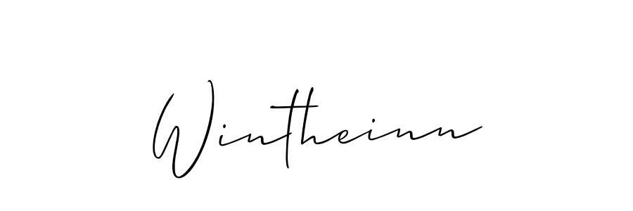 It looks lik you need a new signature style for name Wintheinn. Design unique handwritten (Allison_Script) signature with our free signature maker in just a few clicks. Wintheinn signature style 2 images and pictures png