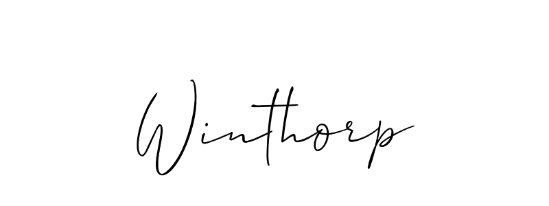 Similarly Allison_Script is the best handwritten signature design. Signature creator online .You can use it as an online autograph creator for name Winthorp. Winthorp signature style 2 images and pictures png