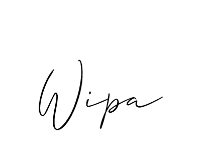 Similarly Allison_Script is the best handwritten signature design. Signature creator online .You can use it as an online autograph creator for name Wipa. Wipa signature style 2 images and pictures png