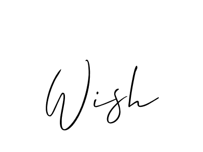 Use a signature maker to create a handwritten signature online. With this signature software, you can design (Allison_Script) your own signature for name Wish. Wish signature style 2 images and pictures png