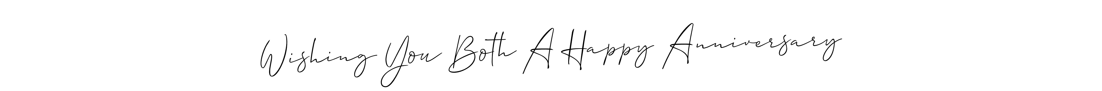 You can use this online signature creator to create a handwritten signature for the name Wishing You Both A Happy Anniversary. This is the best online autograph maker. Wishing You Both A Happy Anniversary signature style 2 images and pictures png