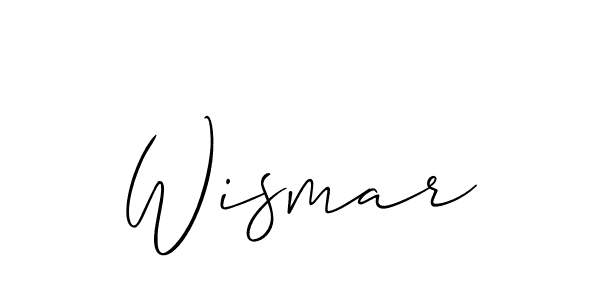 See photos of Wismar official signature by Spectra . Check more albums & portfolios. Read reviews & check more about Allison_Script font. Wismar signature style 2 images and pictures png