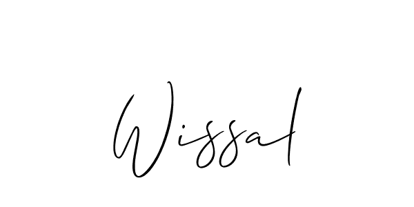 Make a short Wissal signature style. Manage your documents anywhere anytime using Allison_Script. Create and add eSignatures, submit forms, share and send files easily. Wissal signature style 2 images and pictures png