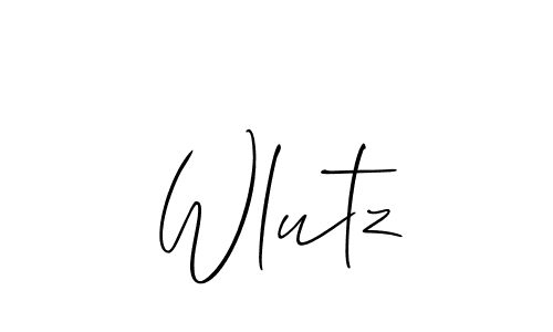 Make a short Wlutz signature style. Manage your documents anywhere anytime using Allison_Script. Create and add eSignatures, submit forms, share and send files easily. Wlutz signature style 2 images and pictures png