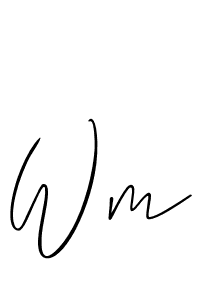 Similarly Allison_Script is the best handwritten signature design. Signature creator online .You can use it as an online autograph creator for name Wm. Wm signature style 2 images and pictures png