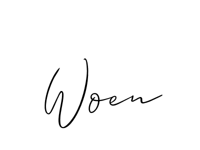 Once you've used our free online signature maker to create your best signature Allison_Script style, it's time to enjoy all of the benefits that Woen name signing documents. Woen signature style 2 images and pictures png