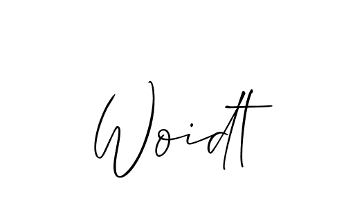 The best way (Allison_Script) to make a short signature is to pick only two or three words in your name. The name Woidt include a total of six letters. For converting this name. Woidt signature style 2 images and pictures png