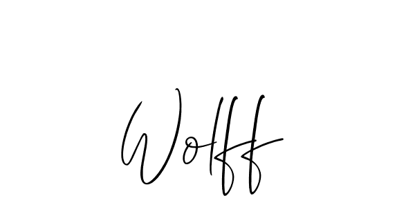 Once you've used our free online signature maker to create your best signature Allison_Script style, it's time to enjoy all of the benefits that Wolff  name signing documents. Wolff  signature style 2 images and pictures png