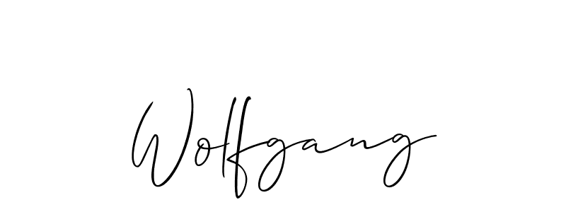 How to make Wolfgang name signature. Use Allison_Script style for creating short signs online. This is the latest handwritten sign. Wolfgang signature style 2 images and pictures png