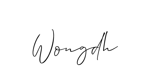Here are the top 10 professional signature styles for the name Wongdh. These are the best autograph styles you can use for your name. Wongdh signature style 2 images and pictures png