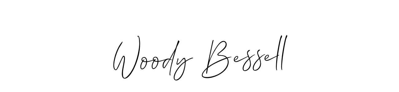 Design your own signature with our free online signature maker. With this signature software, you can create a handwritten (Allison_Script) signature for name Woody Bessell. Woody Bessell signature style 2 images and pictures png